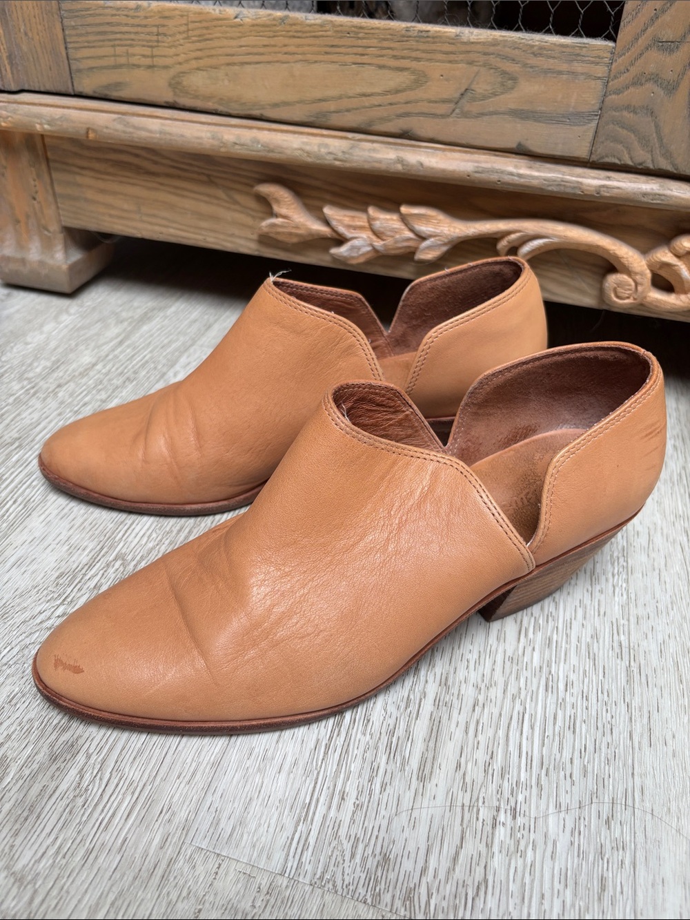 Madewell The Gloria Shoe Boot in Leather